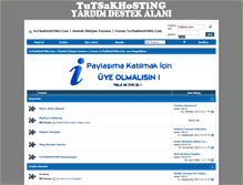 Tablet Screenshot of forum.tutsakhosting.com